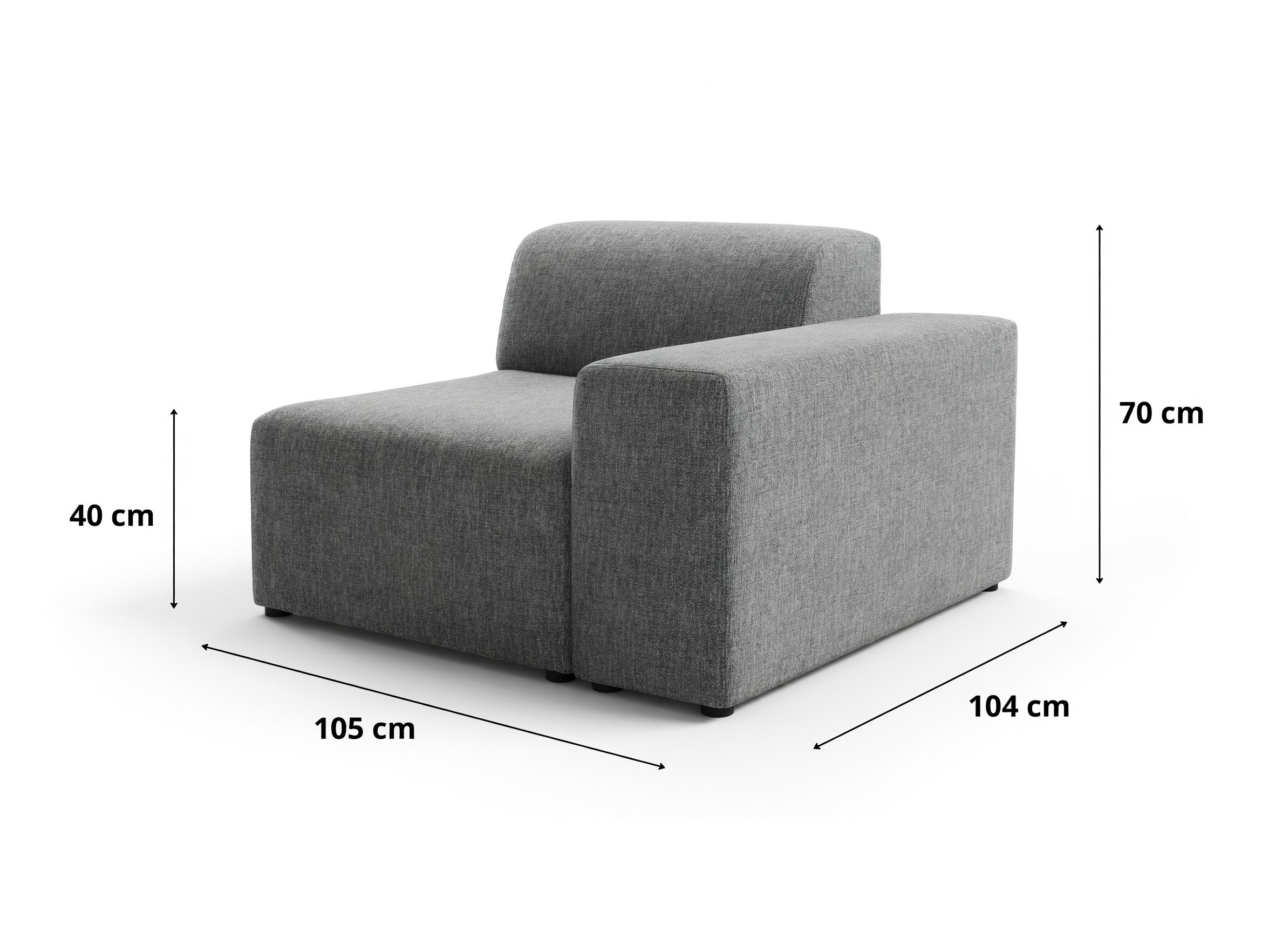 Modulinė sėdimoji dalis Lutivi 113 (Imo 30)