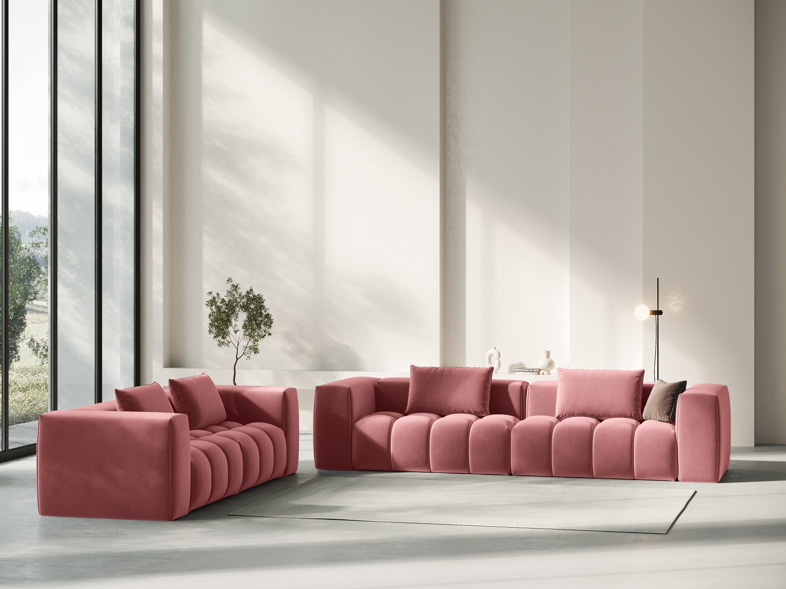 Sofa Odeveno 101 (Casino Salmon)