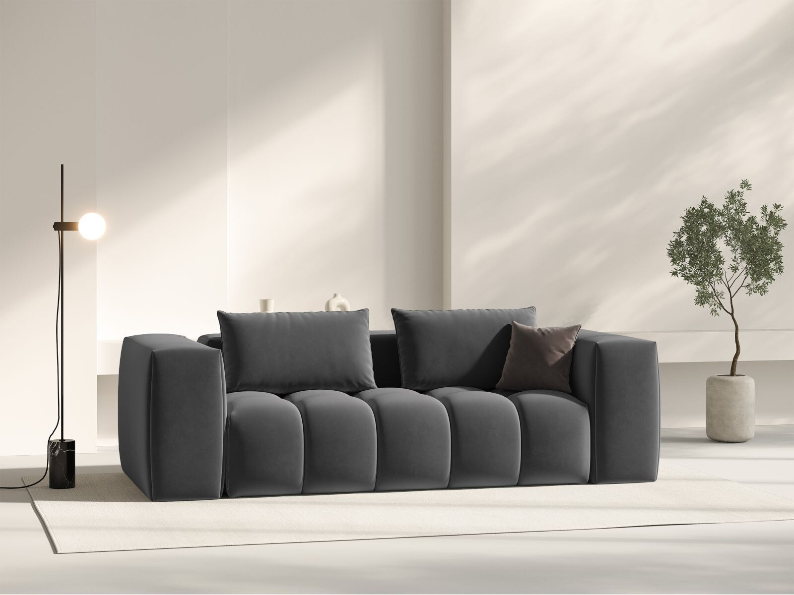 Sofa Odeveno 102 (Casino Antracitas)