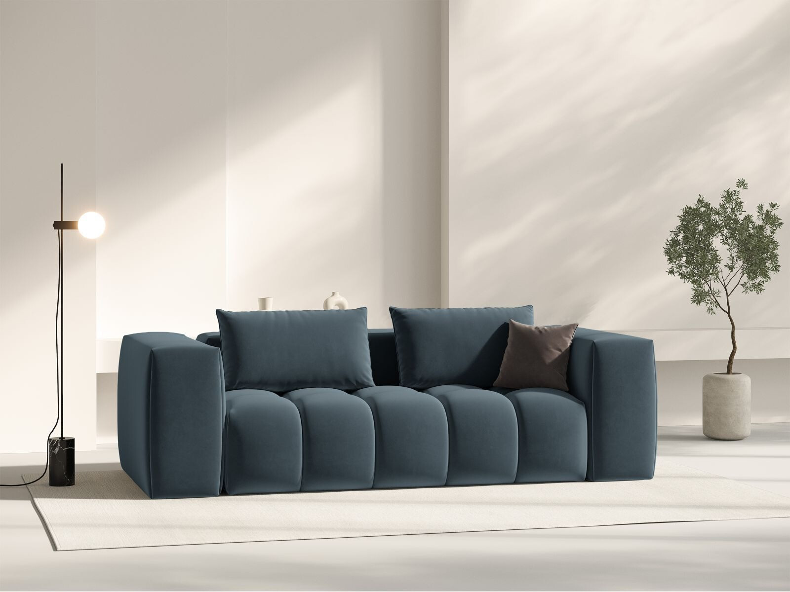 Sofa Odeveno 102 (Casino Dark Blue)