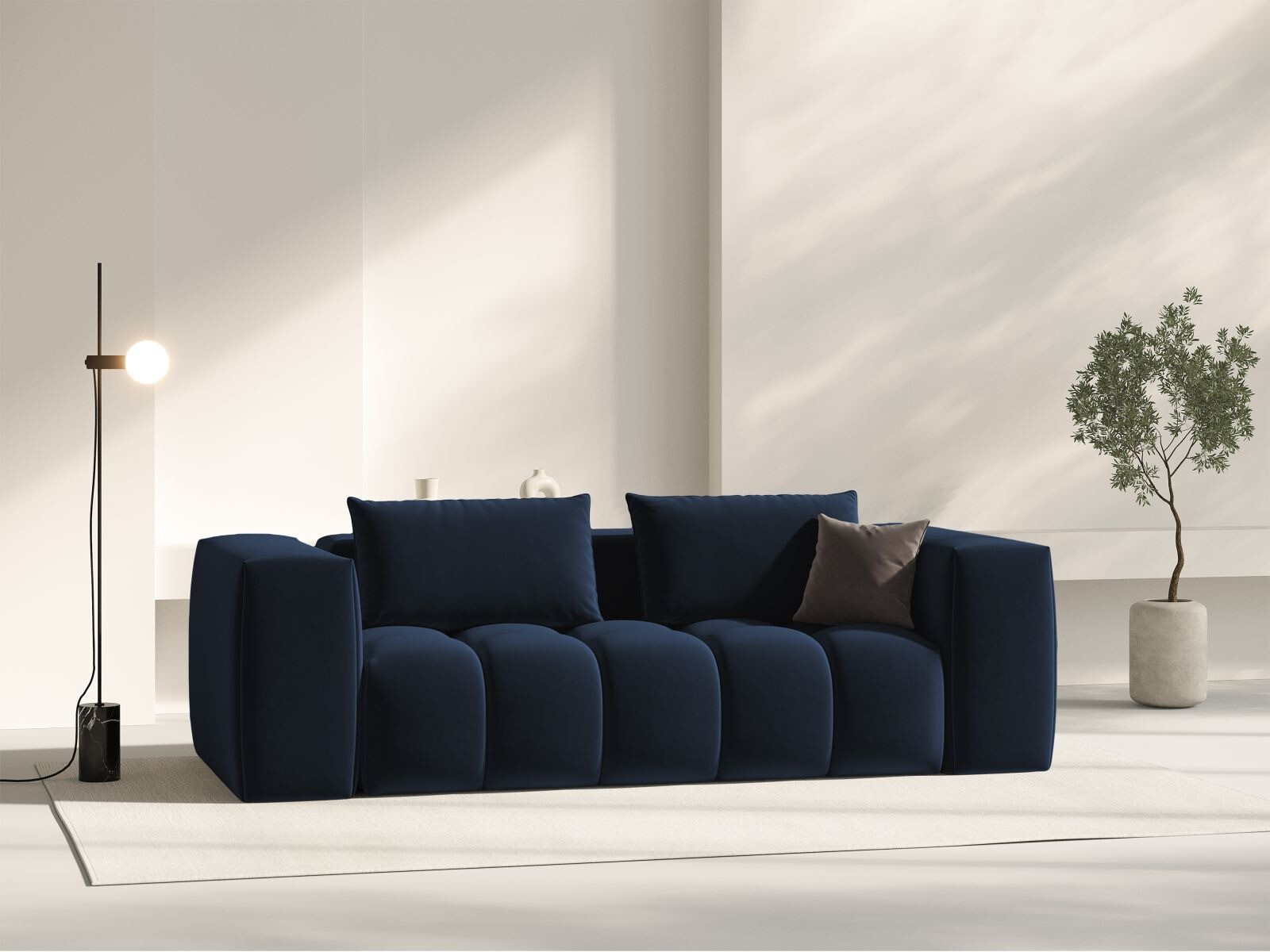 Sofa Odeveno 102 (Casino Deep Blue)