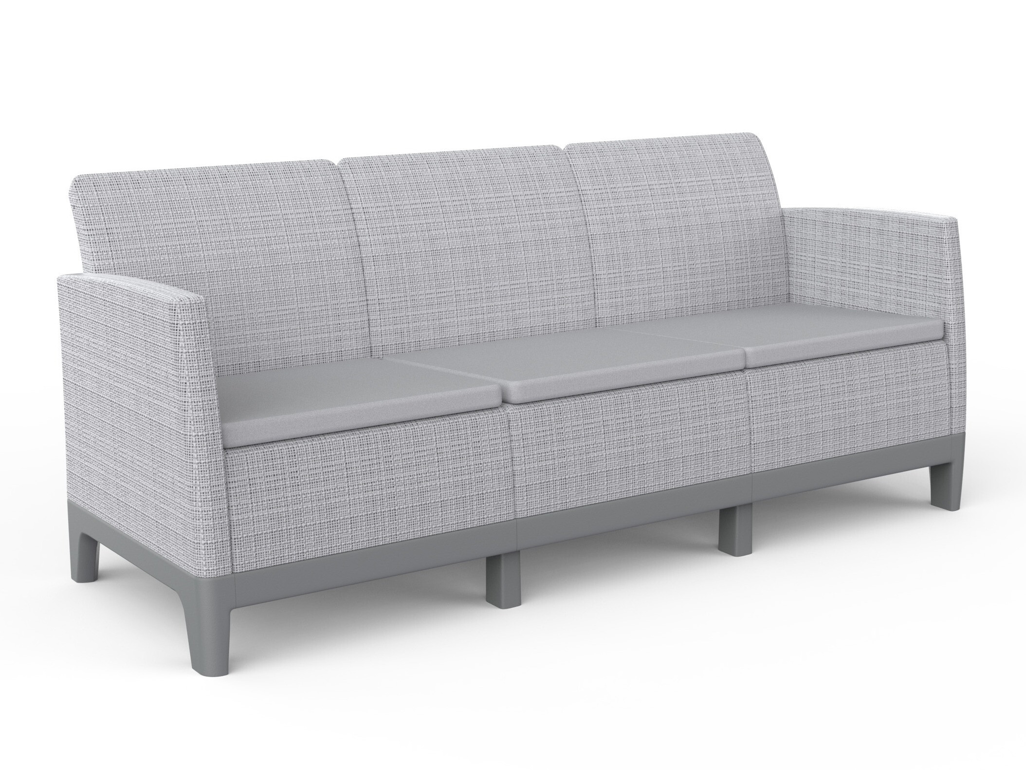 Lauko sofa Forney 131 (Šviesi pilka)