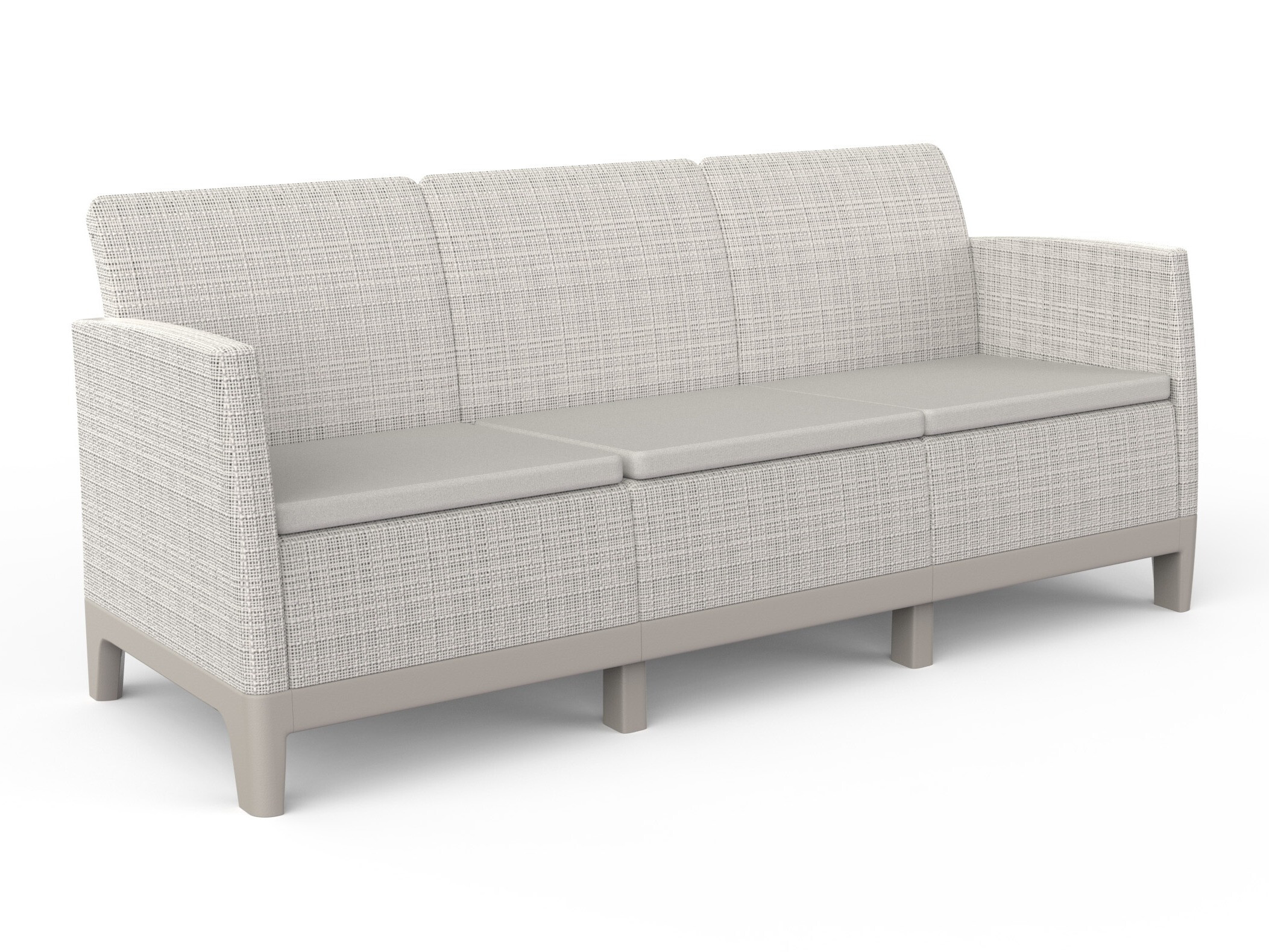 Lauko sofa Forney 131 (Šviesi smėlinė)