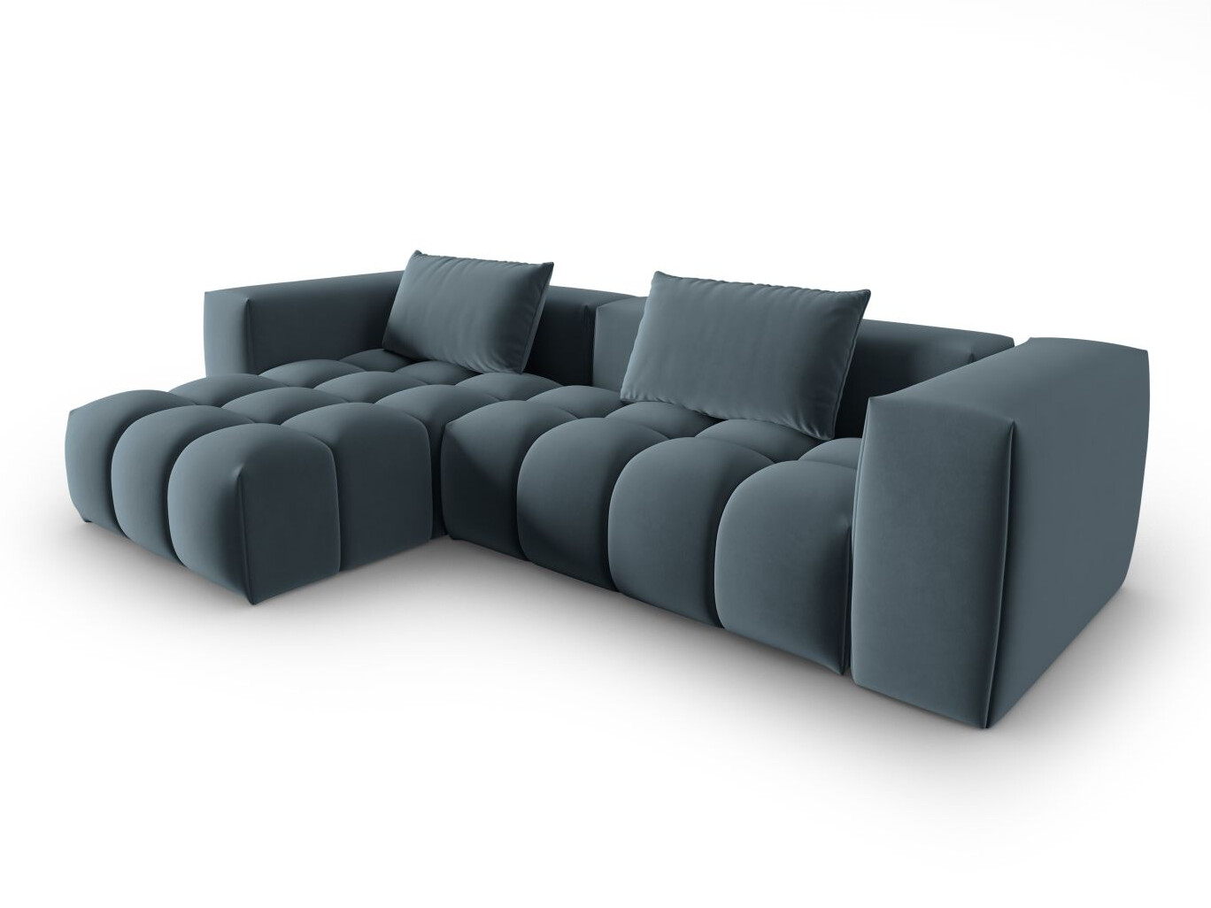 Minkštas kampas Odeveno 104 (Casino Dark Blue)