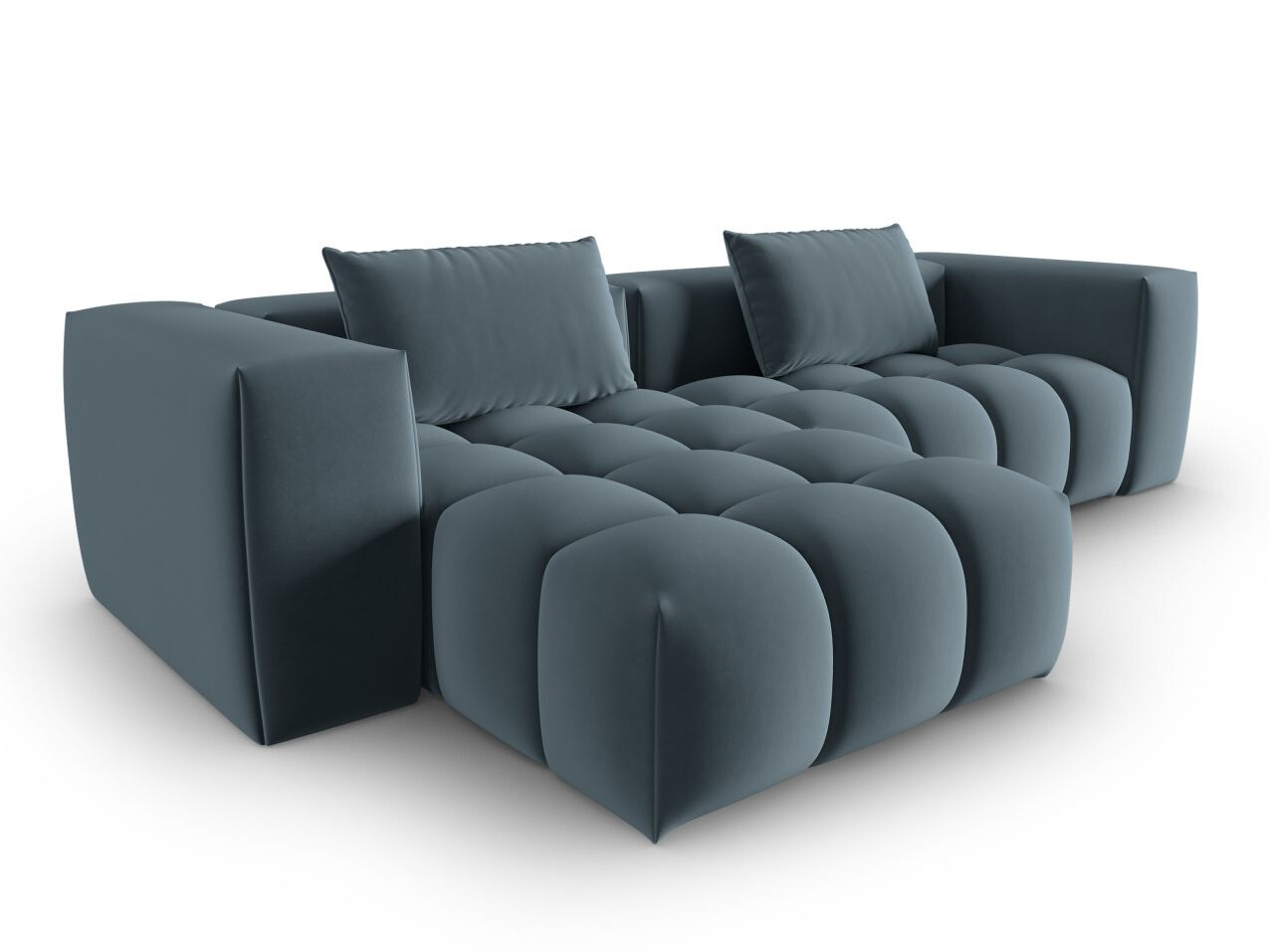 Minkštas kampas Odeveno 104 (Casino Dark Blue)