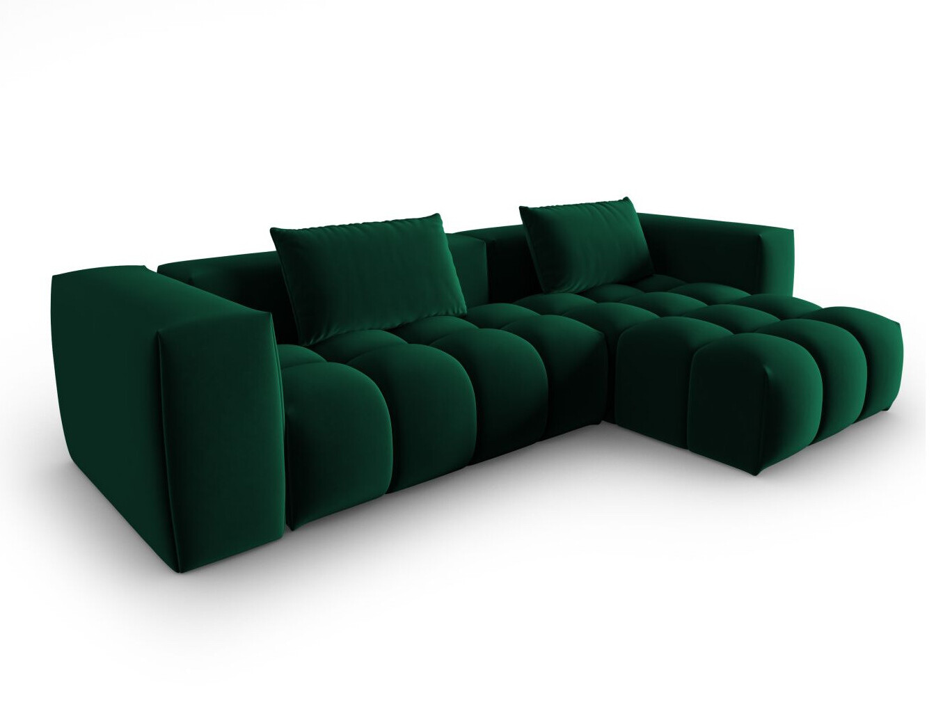 Minkštas kampas Odeveno 104 (Casino Deep Green)