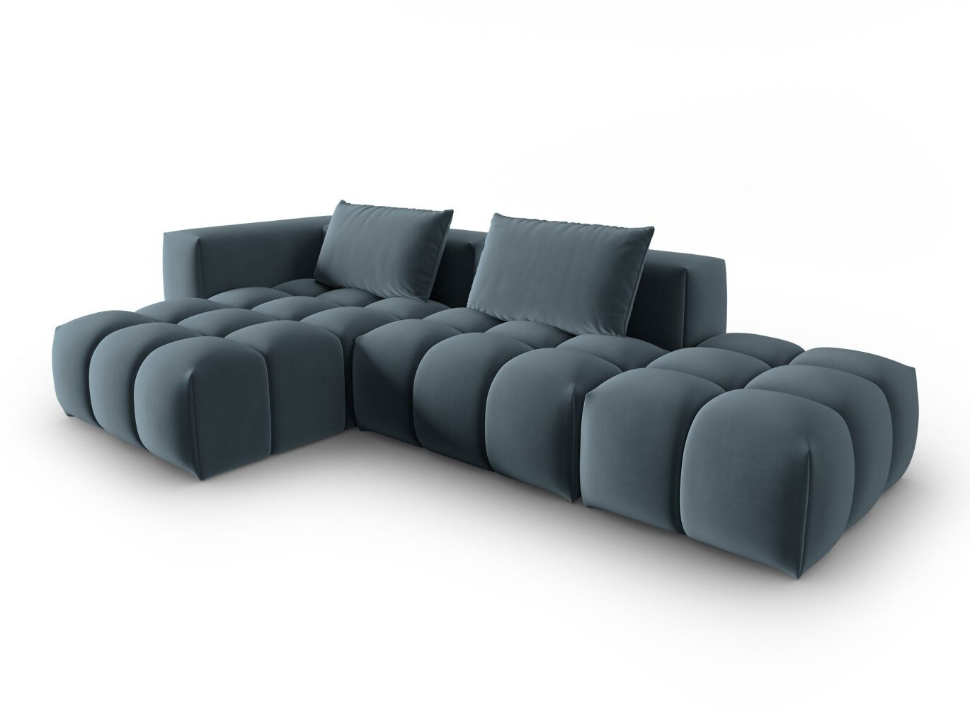 Minkštas kampas Odeveno 105 (Casino Dark Blue)