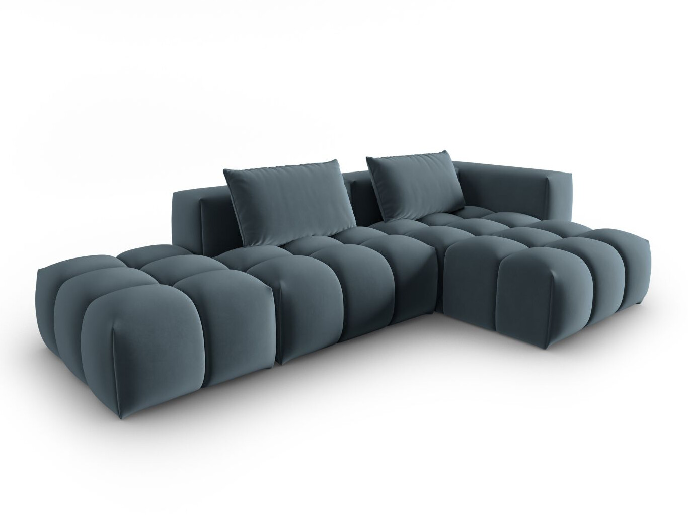 Minkštas kampas Odeveno 105 (Casino Dark Blue)