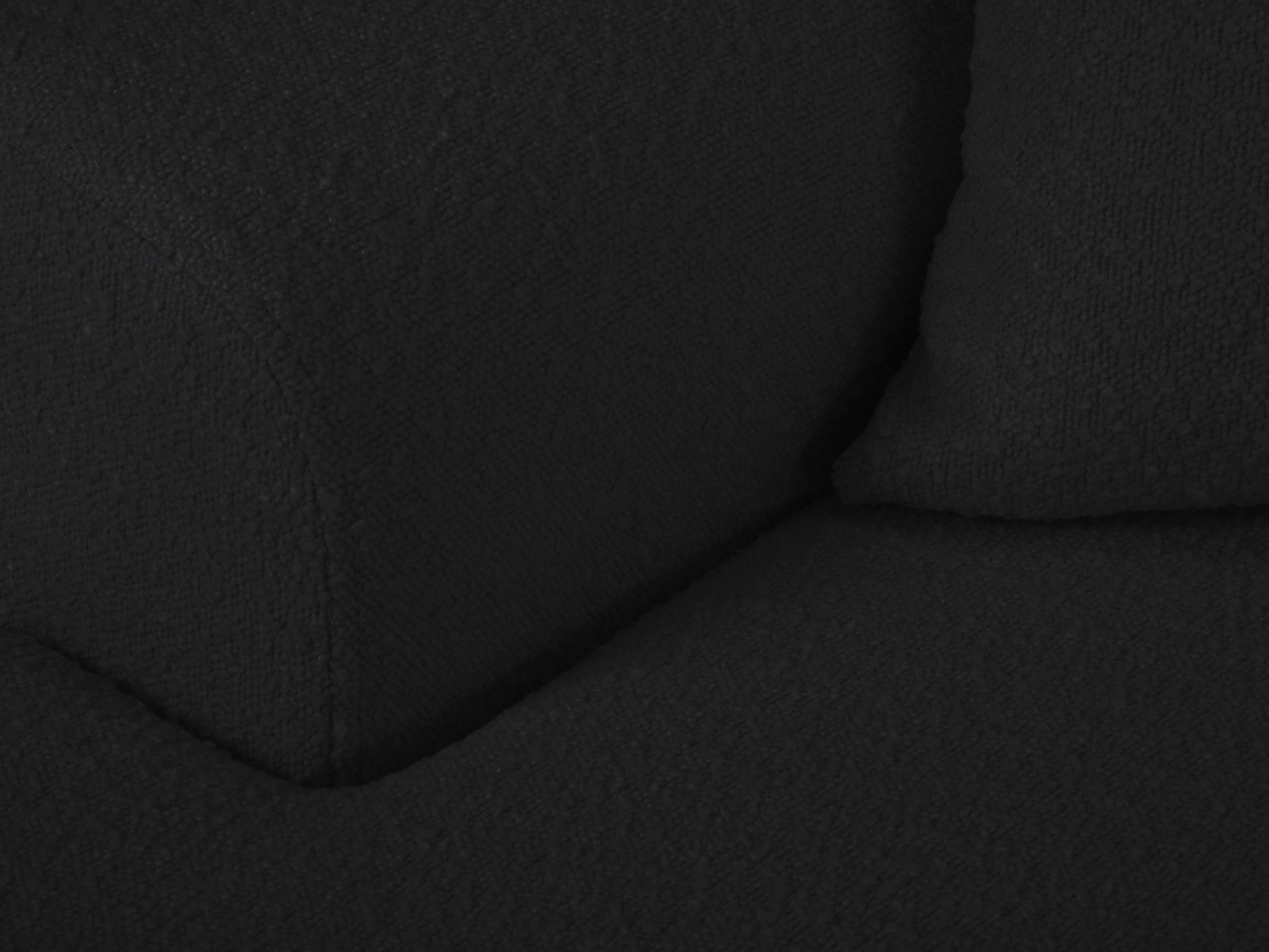 Minkštas kampas Lomveso 110 (Ascot Black)