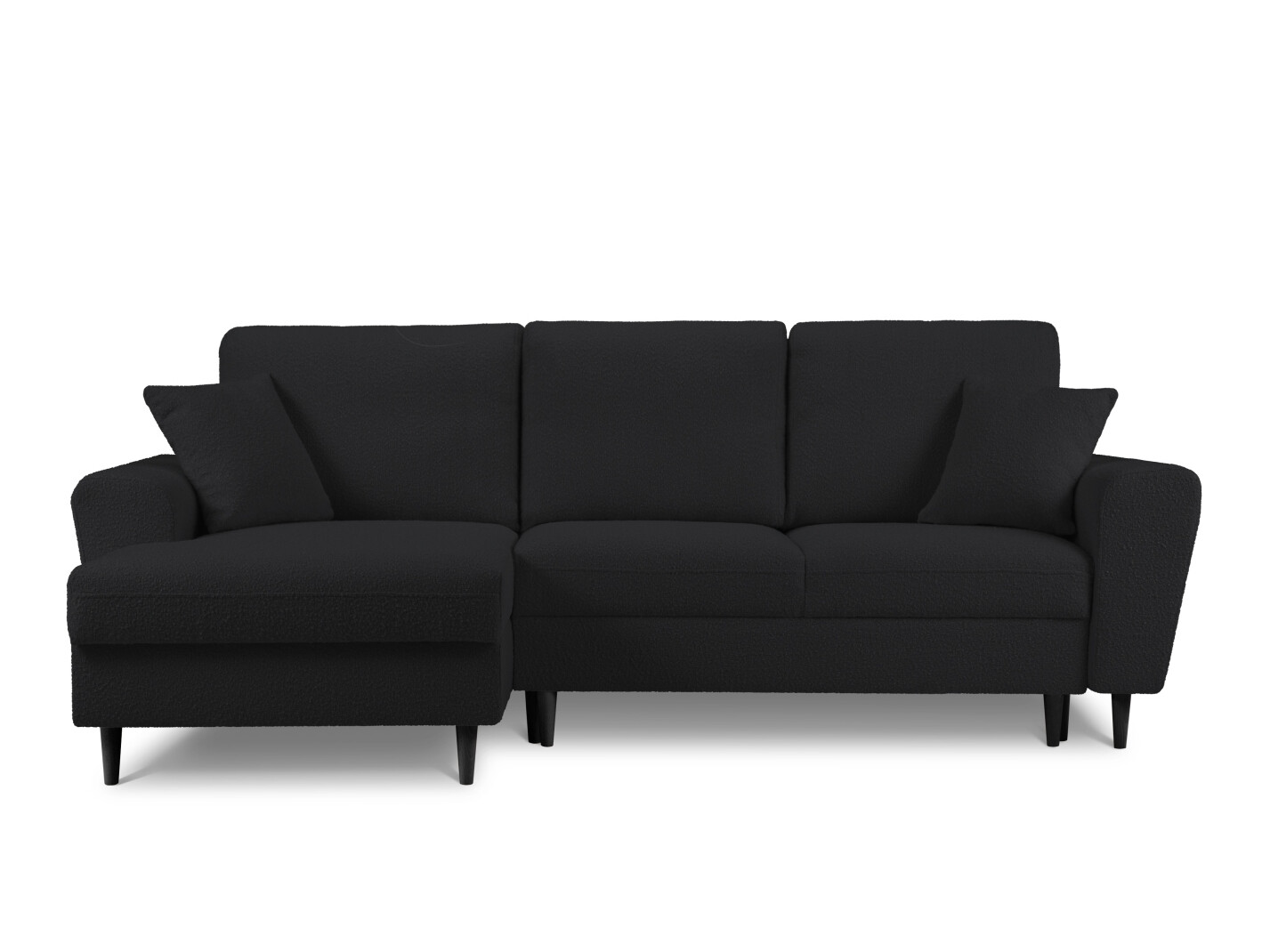 Minkštas kampas Lomveso 110 (Ascot Black)