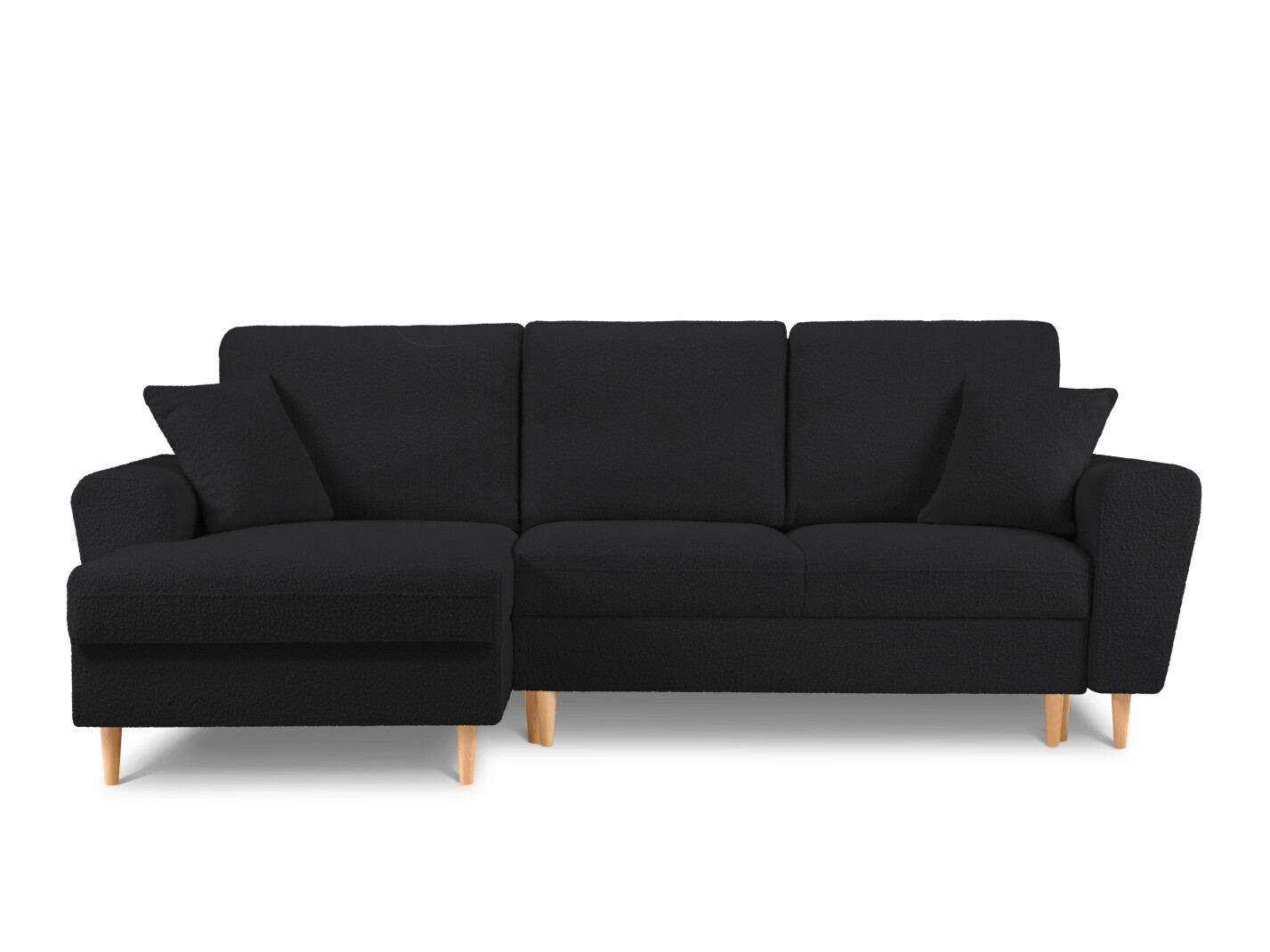 Minkštas kampas Lomveso 110 (Ascot Black)
