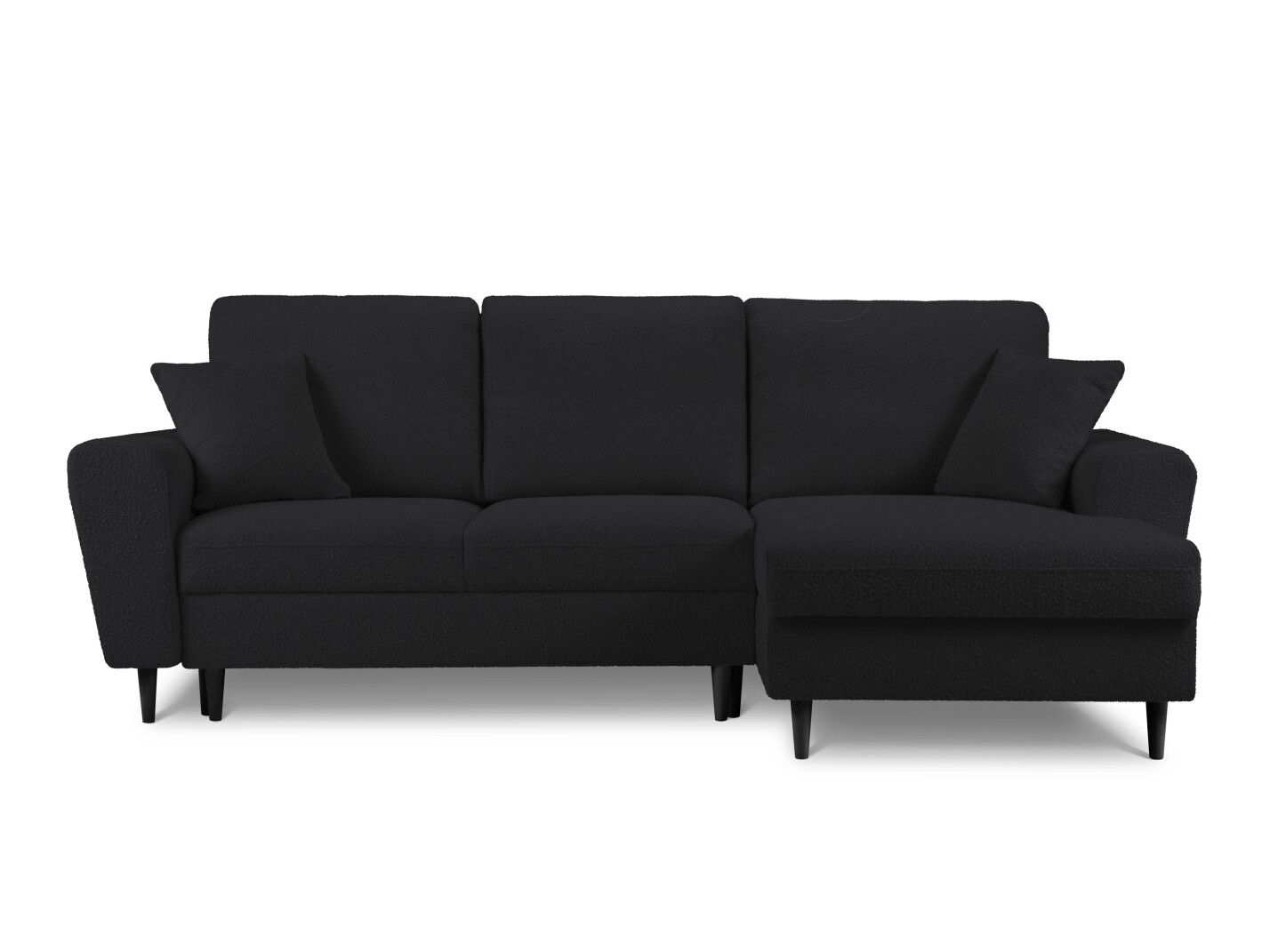 Minkštas kampas Lomveso 110 (Ascot Black)