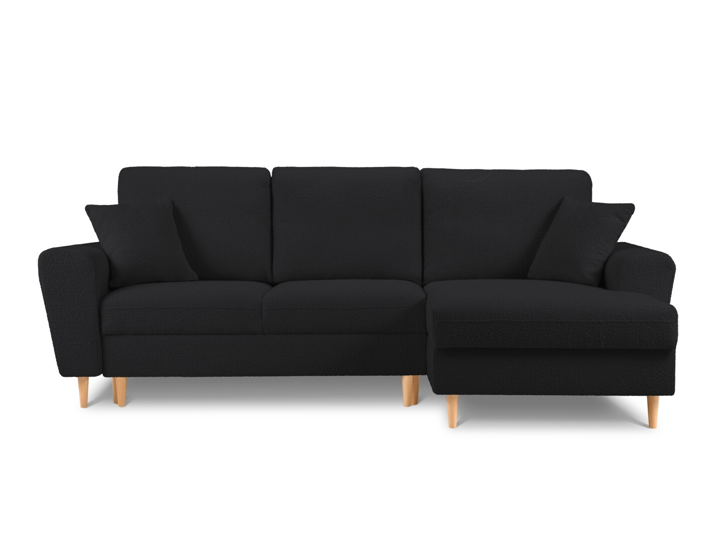 Minkštas kampas Lomveso 110 (Ascot Black)
