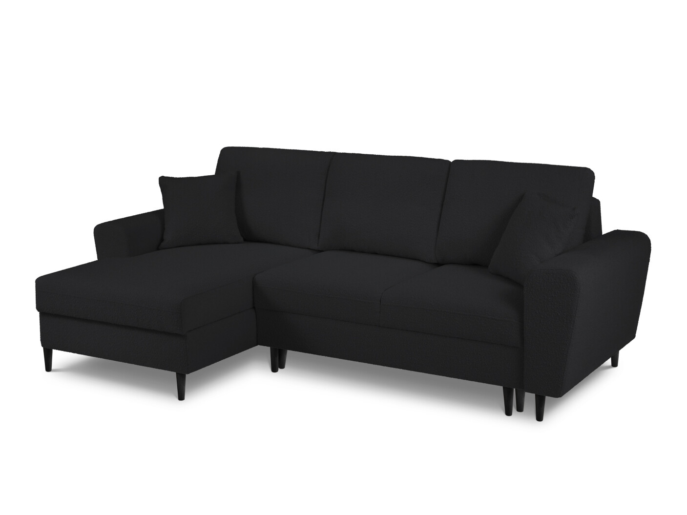 Minkštas kampas Lomveso 110 (Ascot Black)