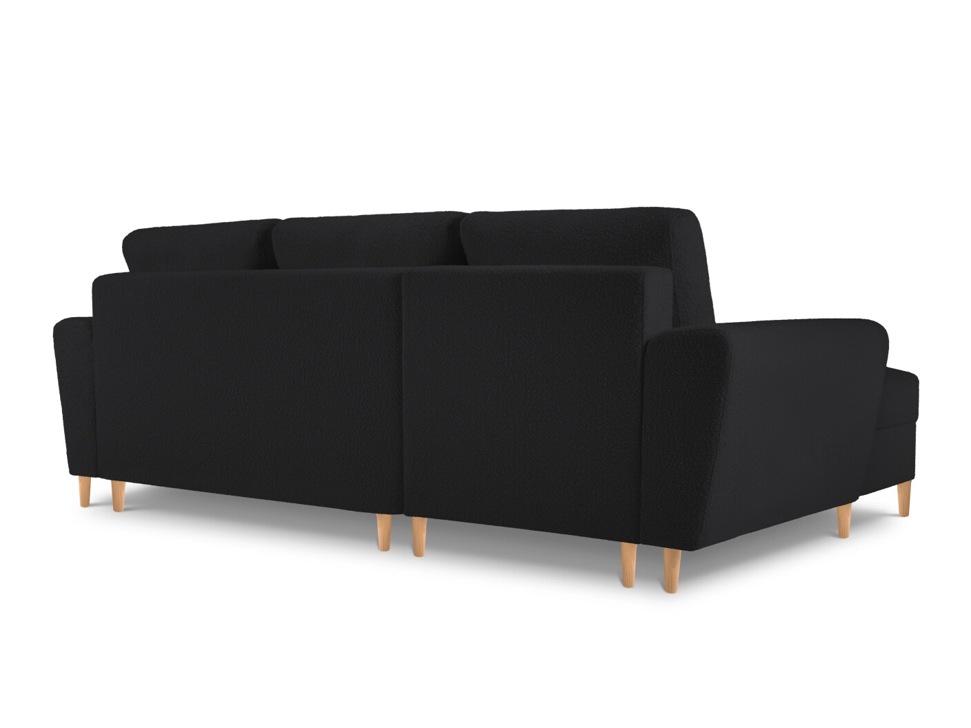 Minkštas kampas Lomveso 110 (Ascot Black)