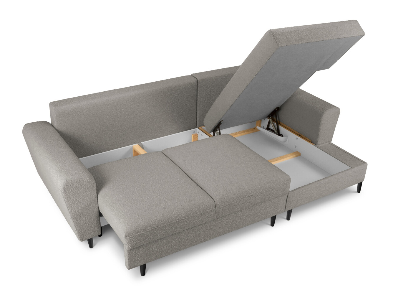 Minkštas kampas Lomveso 110 (Ascot Taupe)