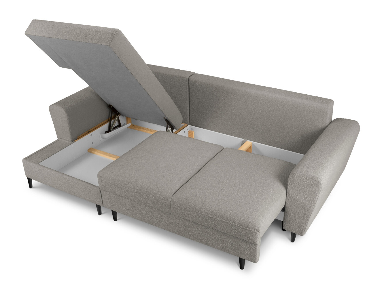 Minkštas kampas Lomveso 110 (Ascot Taupe)