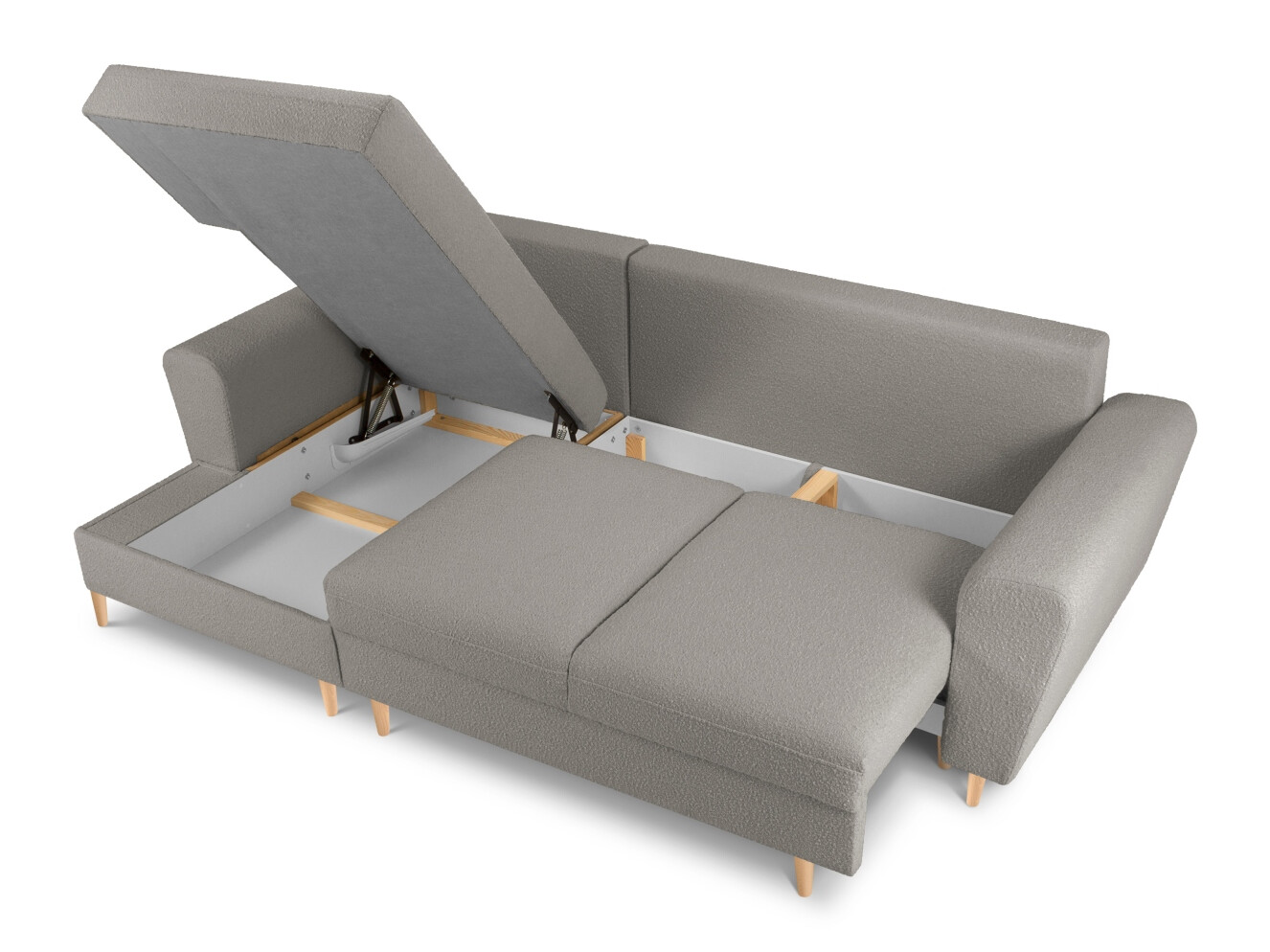 Minkštas kampas Lomveso 110 (Ascot Taupe)