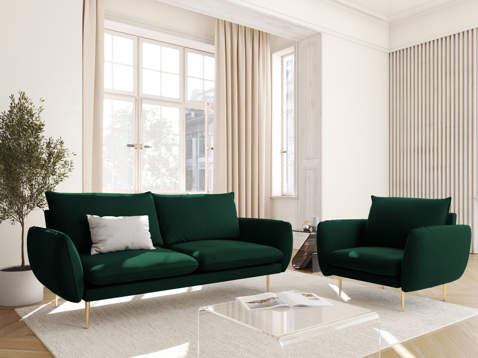 Fotelis Ferlevi 110 (Bluvel 78)