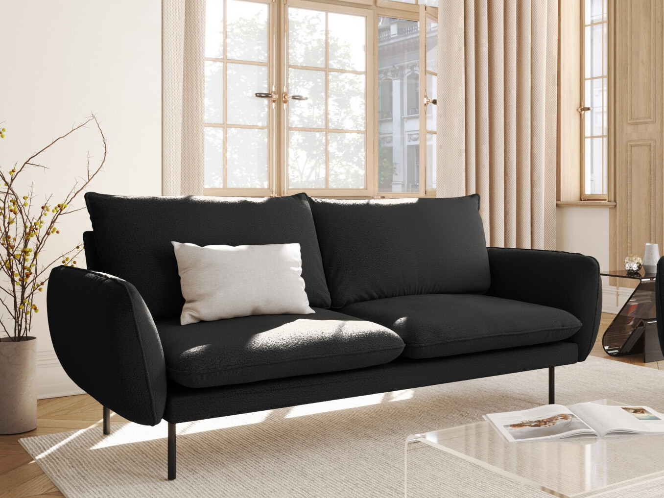 Sofa Ferlevi 109 (Ascot Black)