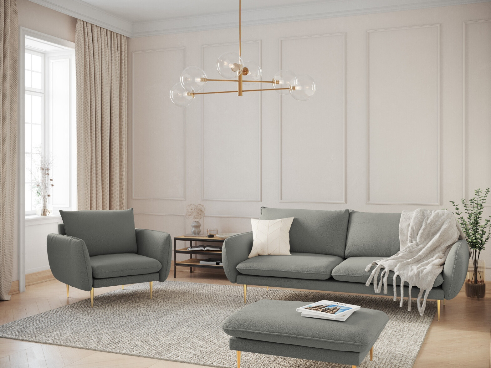 Sofa Ferlevi 109 (Ascot Taupe)
