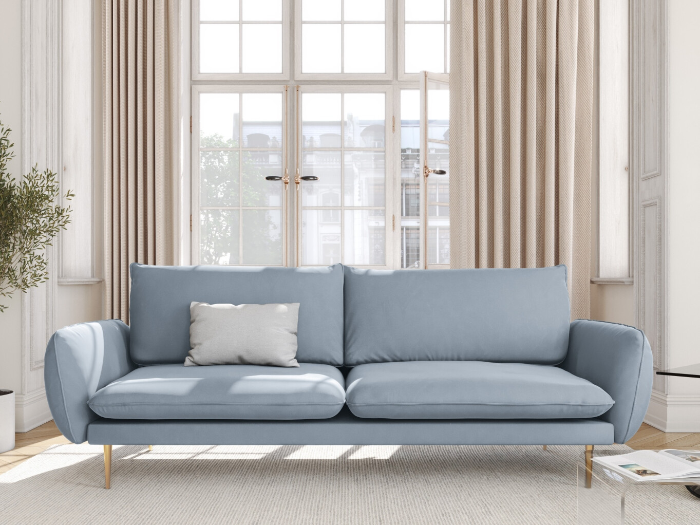 Sofa Ferlevi 109 (Bluvel 06)