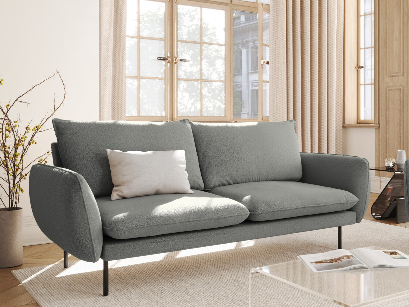 Sofa Ferlevi 128 (Ascot Taupe)