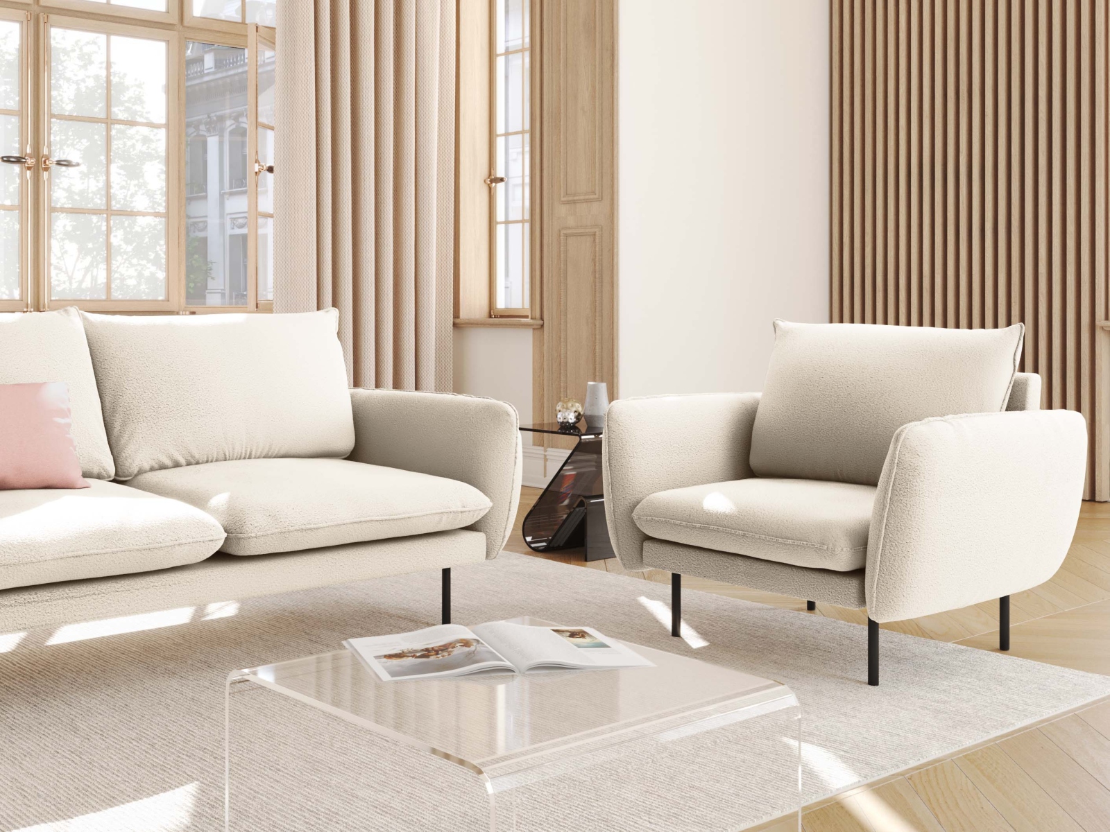 Fotelis Ferlevi 110 (Ascot Nata)