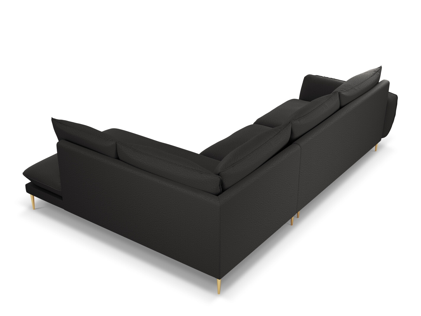 Minkštas kampas Ferlevi 112 (Ascot Black)