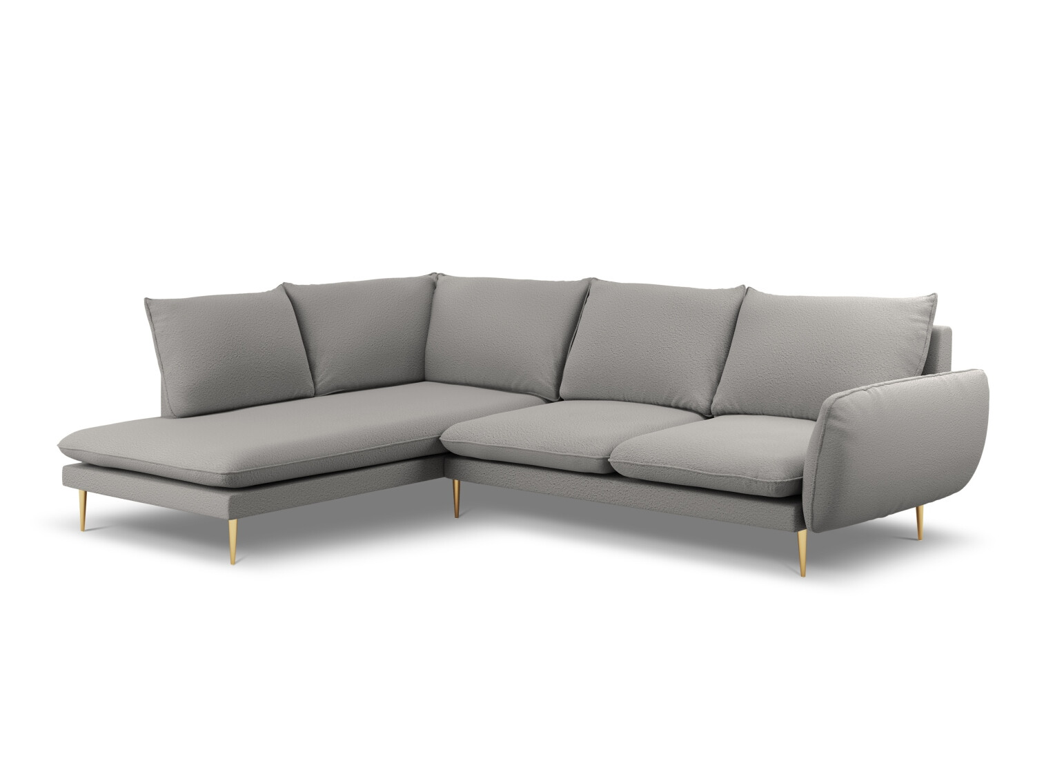 Minkštas kampas Ferlevi 130 (Ascot Taupe)