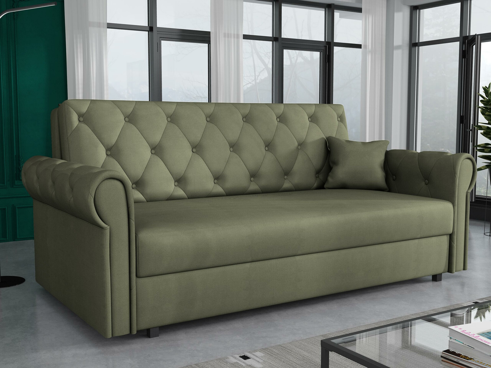 Sofa lova ST8877 su smulkiu defektu