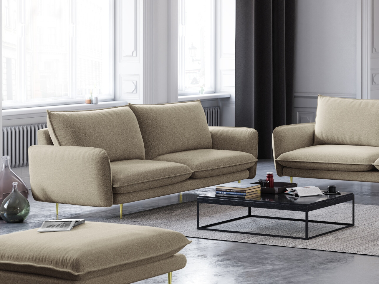 Sofa Ferlevi 129 (Positano 08)