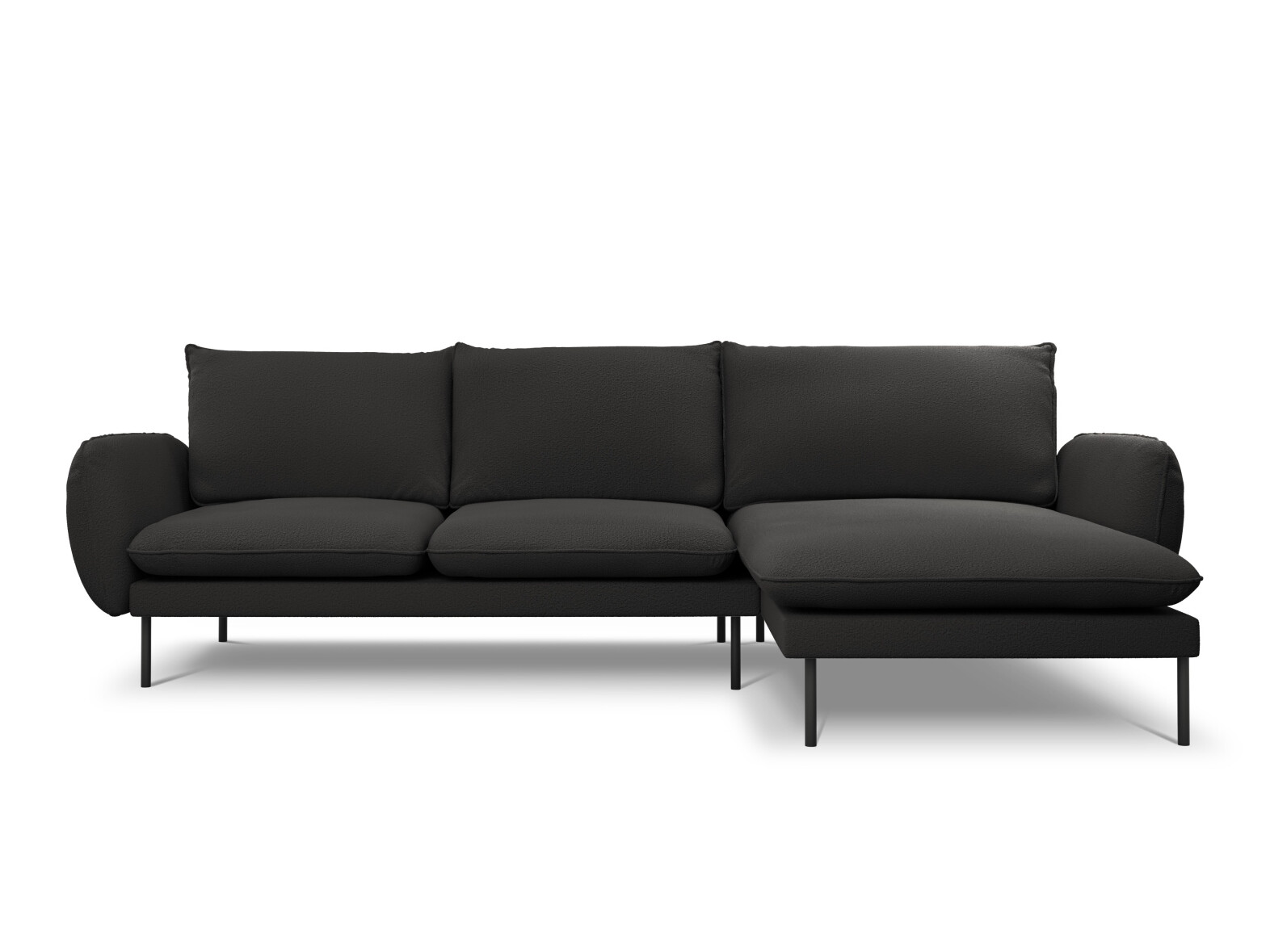 Minkštas kampas Ferlevi 113 (Ascot Black)