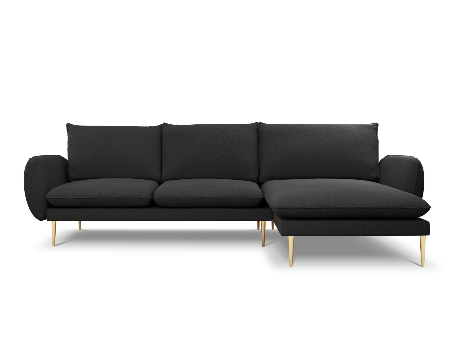 Minkštas kampas Ferlevi 113 (Ascot Black)