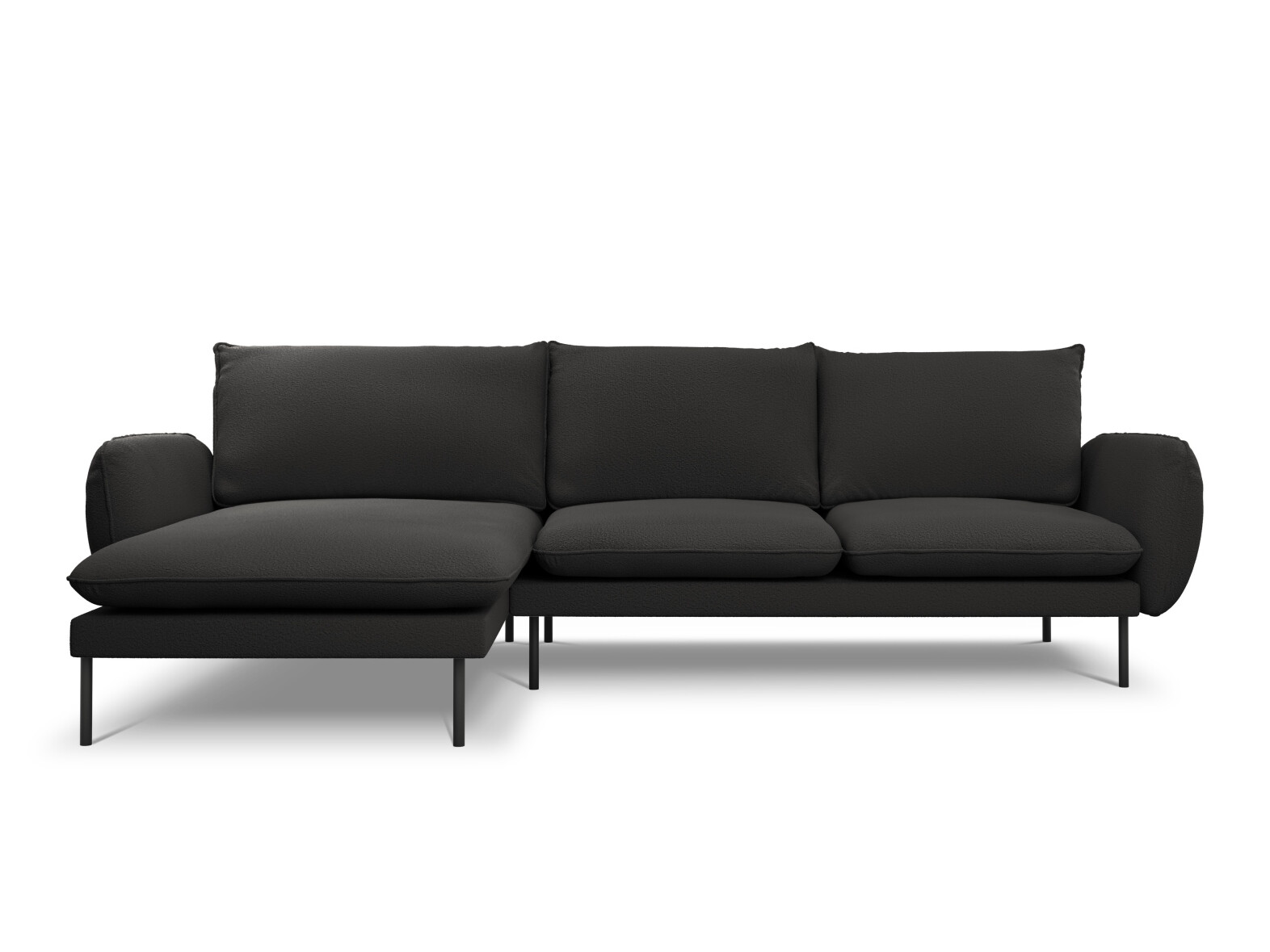 Minkštas kampas Ferlevi 113 (Ascot Black)
