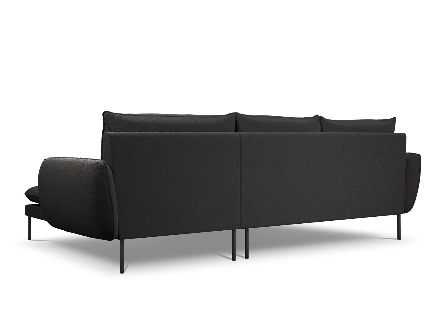 Minkštas kampas Ferlevi 113 (Ascot Black)