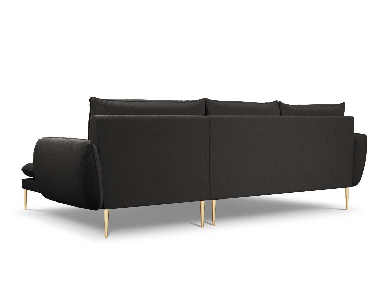 Minkštas kampas Ferlevi 113 (Ascot Black)
