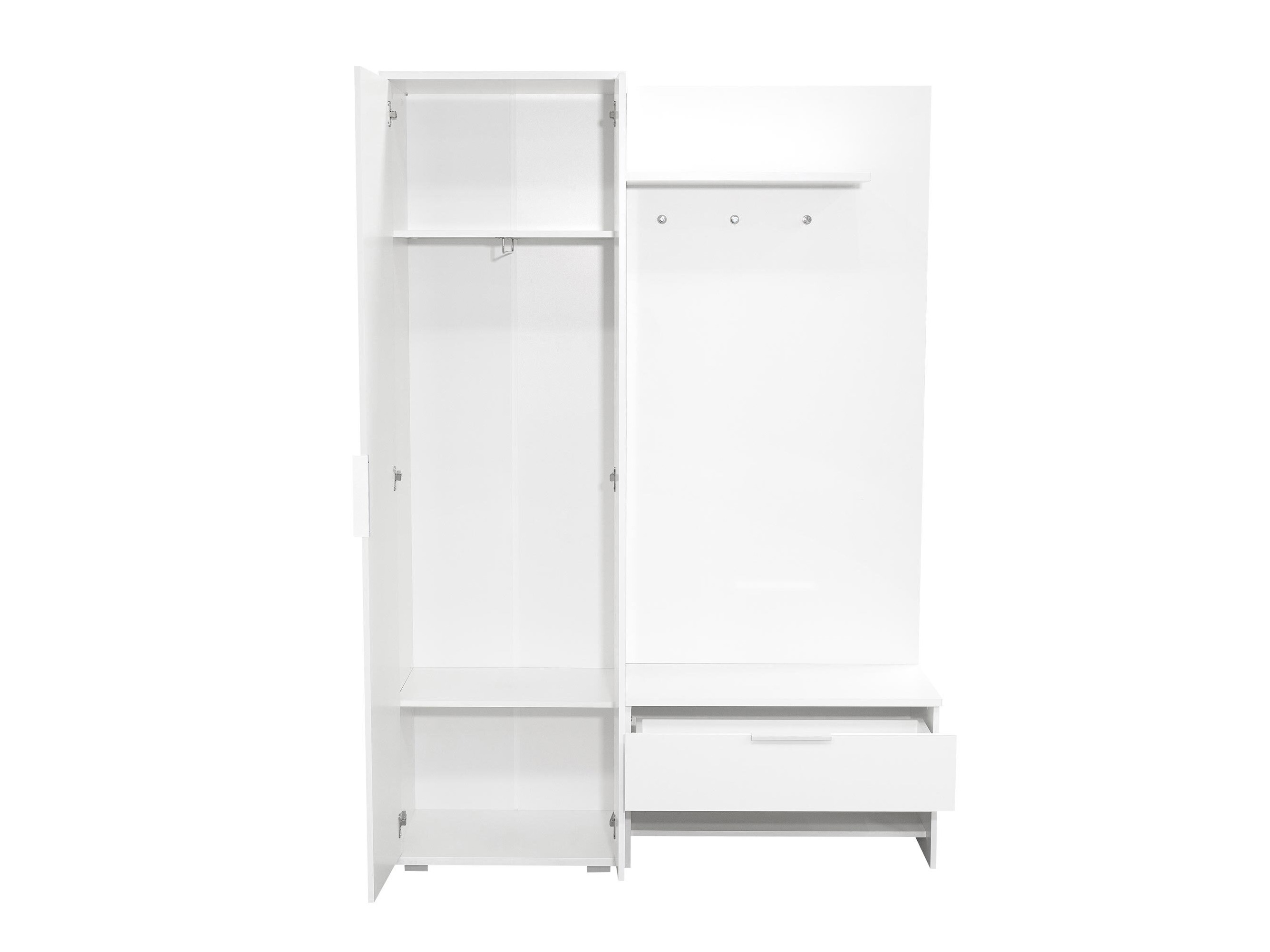 Prieškambario komplektas Honolulu 160 (Juoda + Votan ąžuolas)