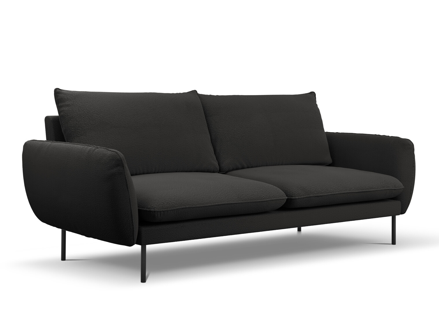 Sofa Ferlevi 115 (Asvaikiška lovytė Juoda)