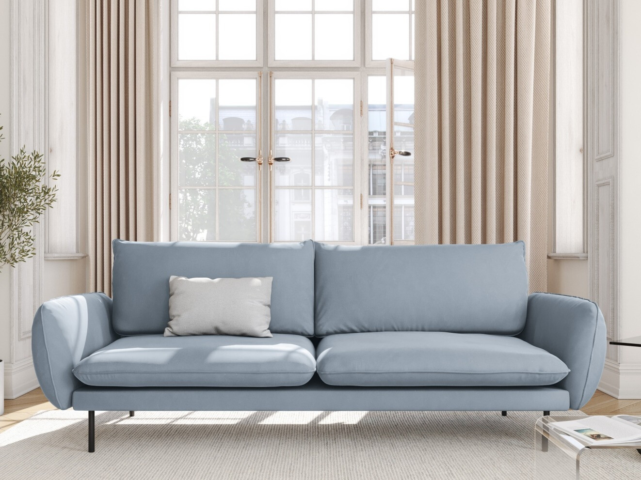 Sofa Ferlevi 115 (Bluvel 06)