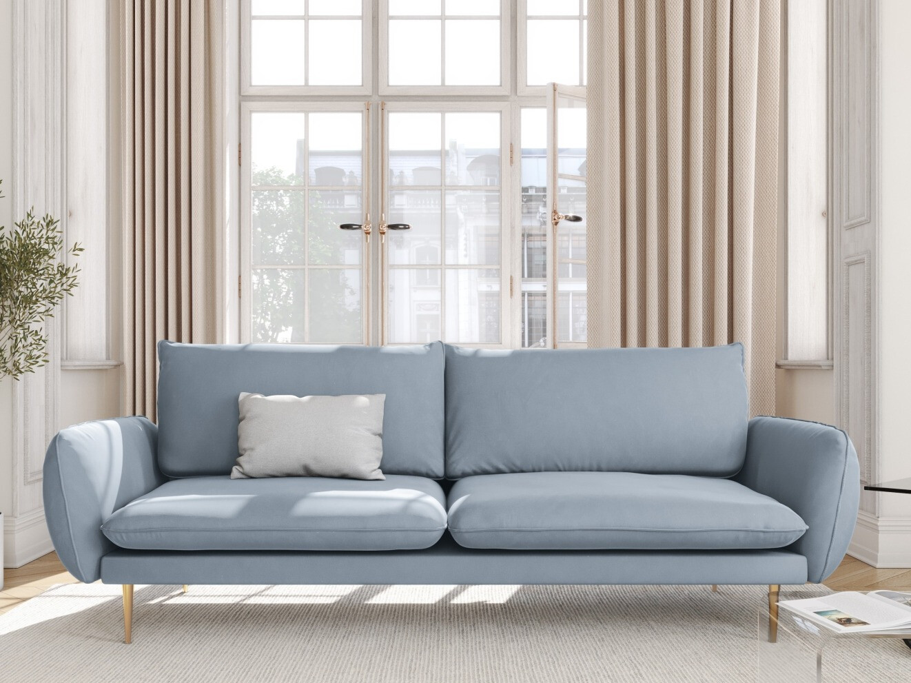 Sofa Ferlevi 115 (Bluvel 06)