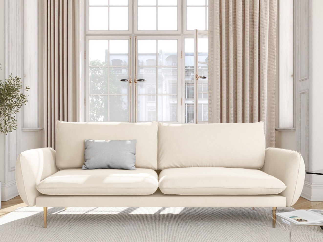 Sofa Ferlevi 115 (Bluvel 22)