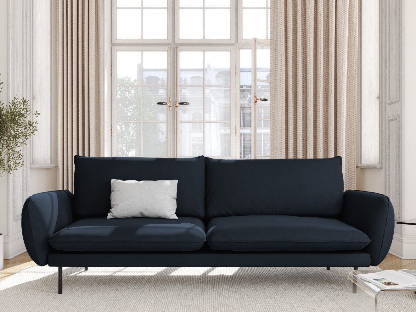 Sofa Ferlevi 115 (Bluvel 89)