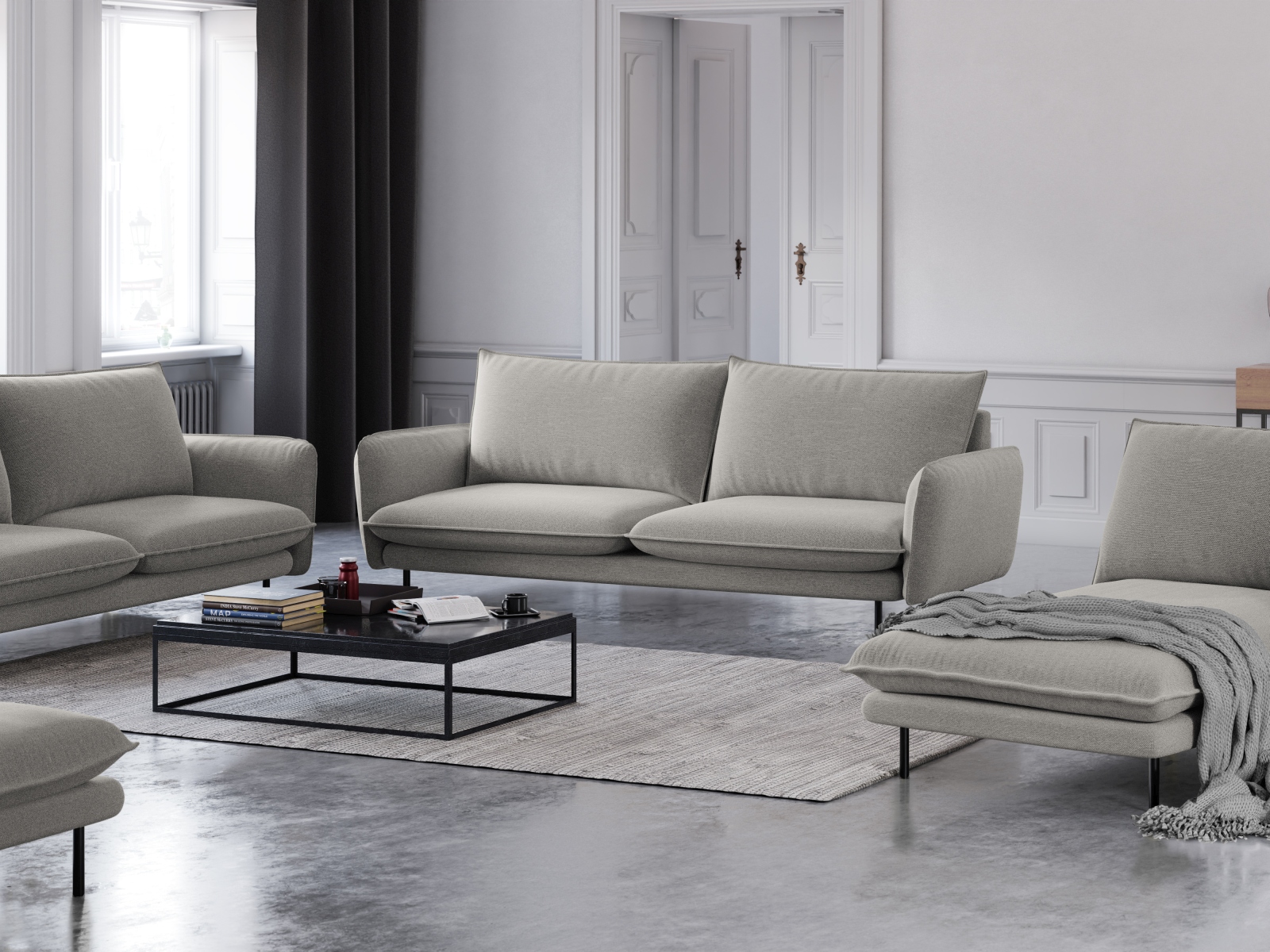 Sofa Ferlevi 115 (Positano 83)
