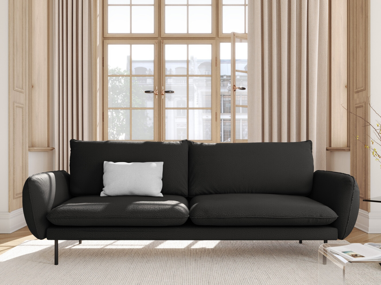 Sofa Ferlevi 133 (Ascot Black)