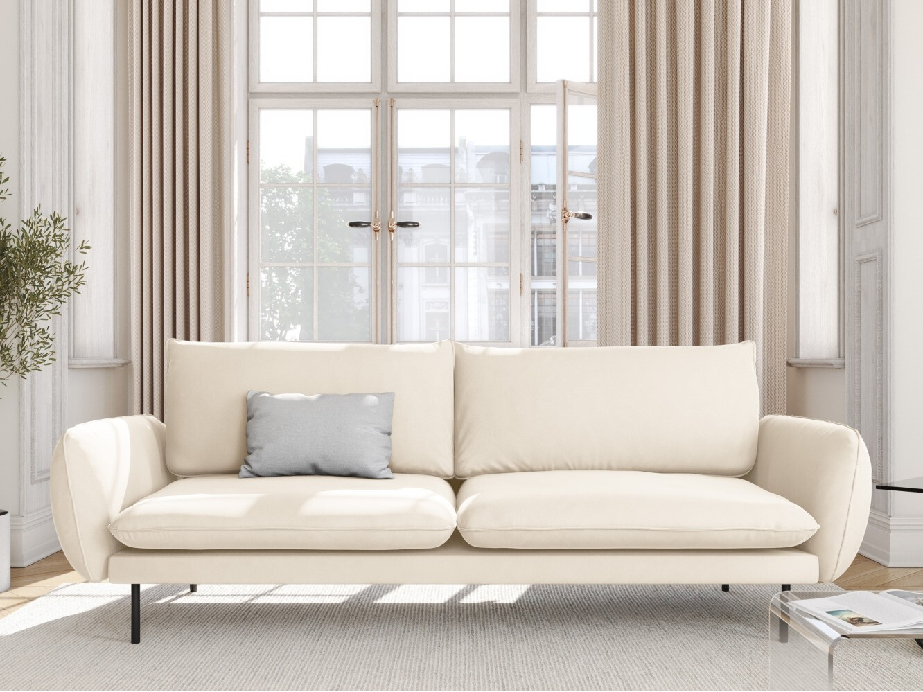 Sofa Ferlevi 133 (Bluvel 22)