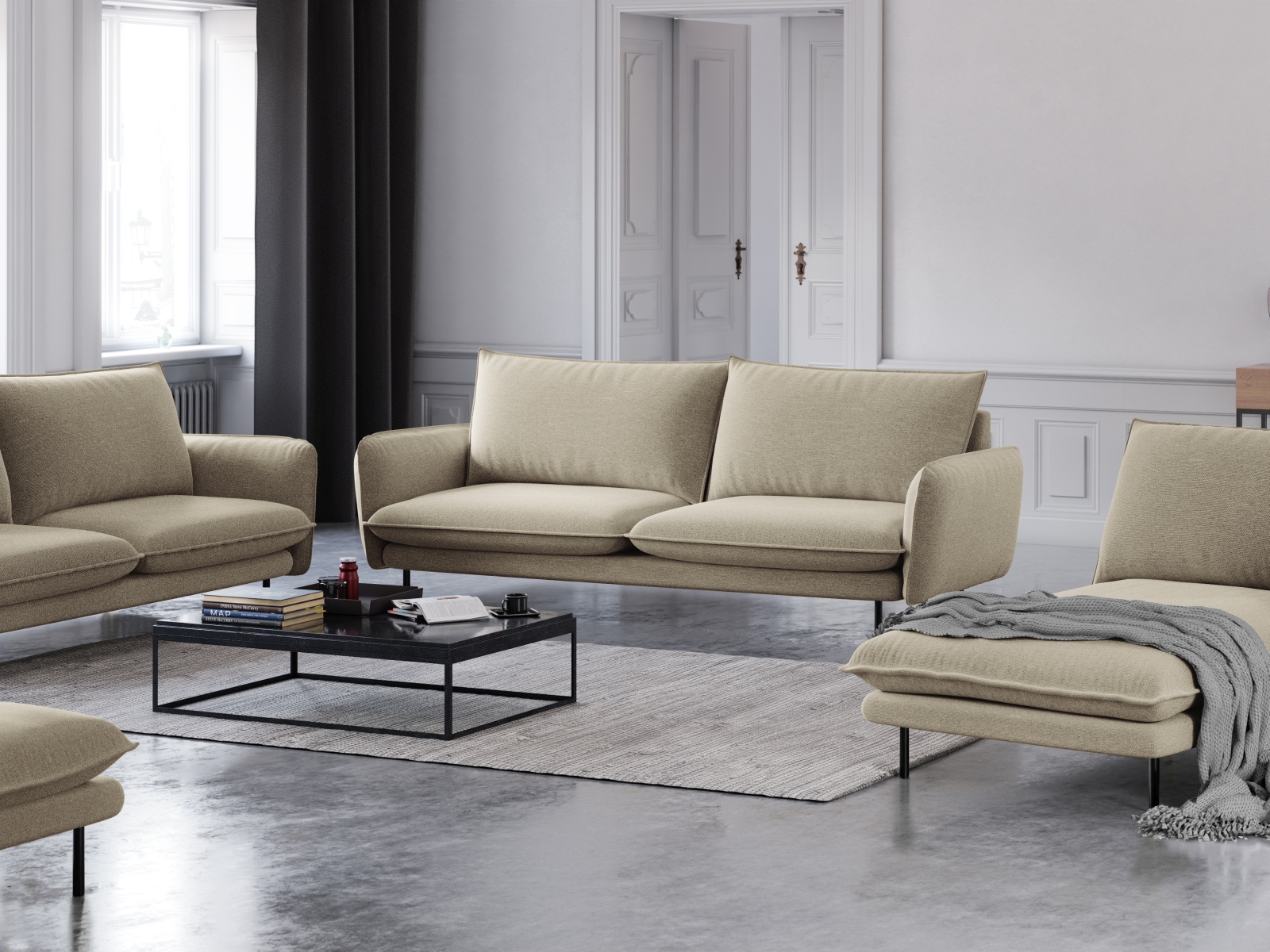 Sofa Ferlevi 133 (Positano 08)