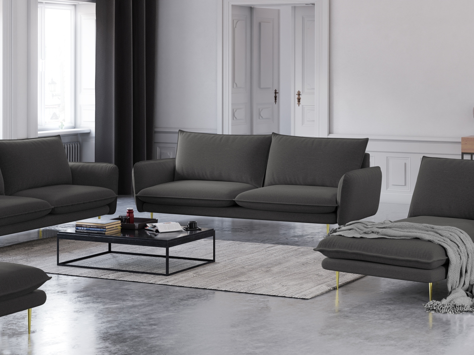 Sofa Ferlevi 133 (Positano 95)