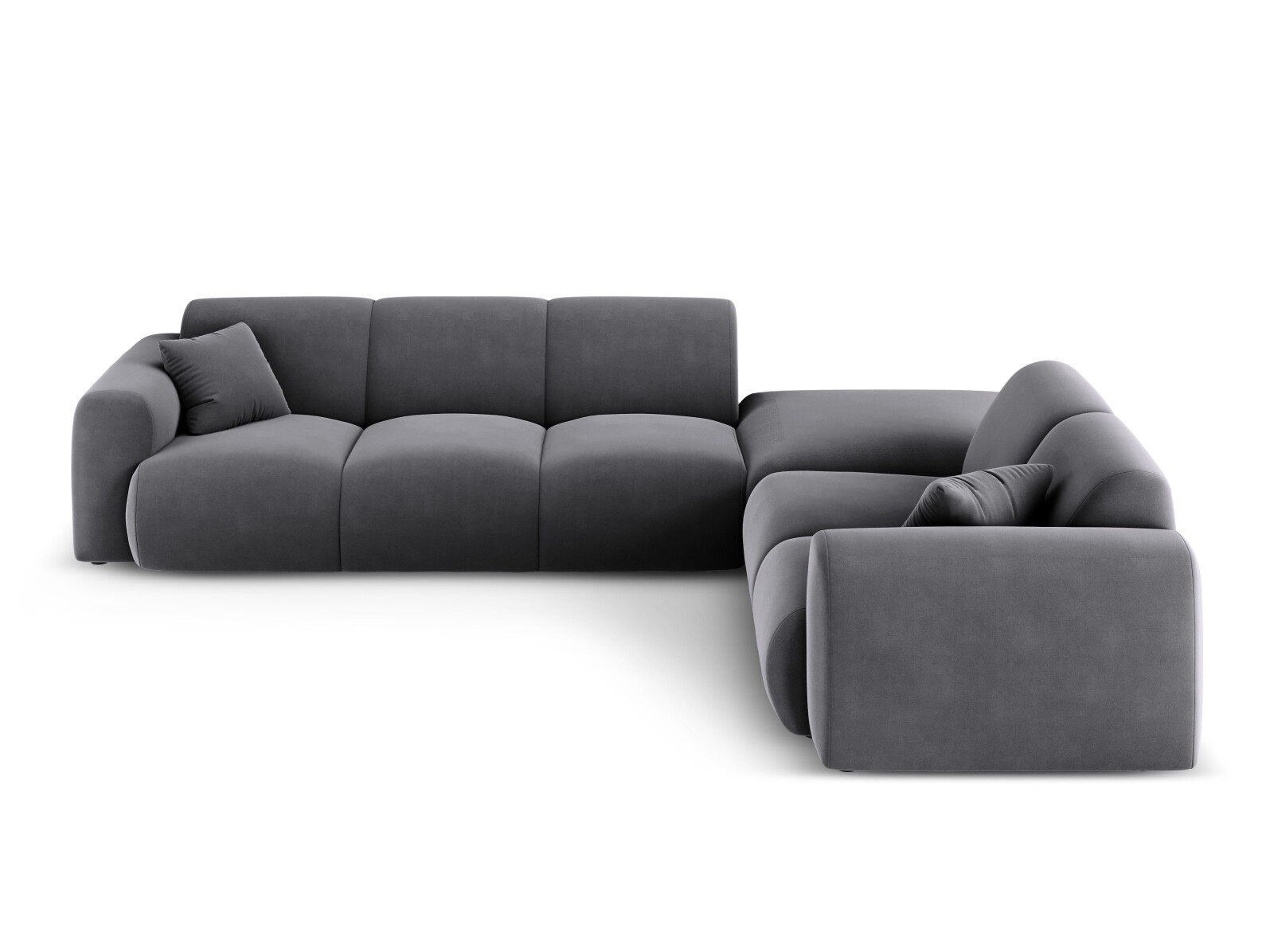 Minkštas kampas Talfere 106 (Casino Graphite)