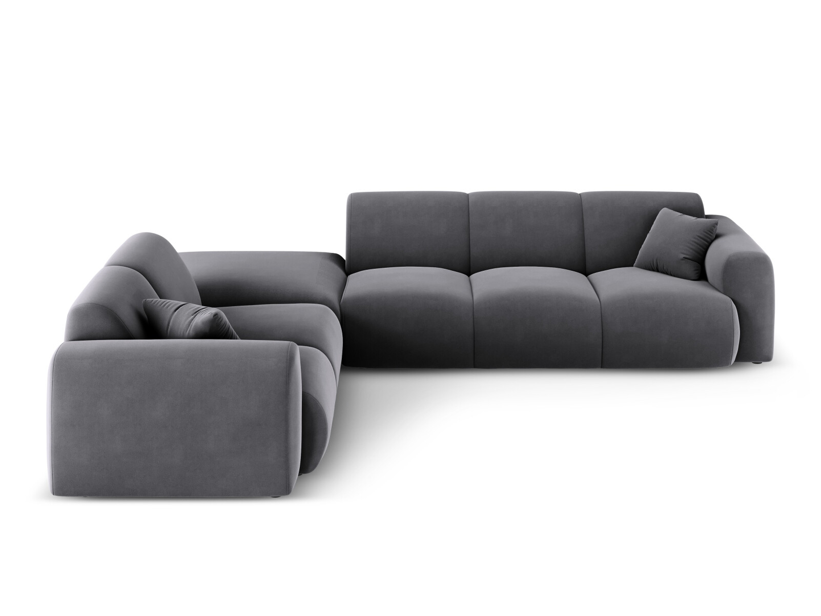 Minkštas kampas Talfere 106 (Casino Graphite)